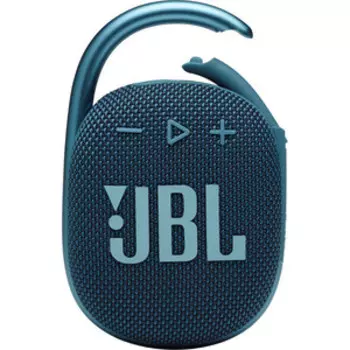 Портативная колонка JBL CLIP 4 (JBLCLIP4BLU) (моно, 5Вт, Bluetooth, 10 ч) синий