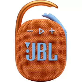 Портативная колонка JBL CLIP 4 (JBLCLIP4ORG) (моно, 5Вт, Bluetooth, 10 ч) оранжевый