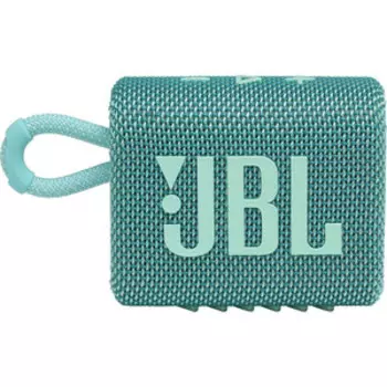 Портативная колонка JBL GO 3 (JBLGO3TEAL) teal (моно, 4.2Вт, Bluetooth, 5 ч) бирюзовый
