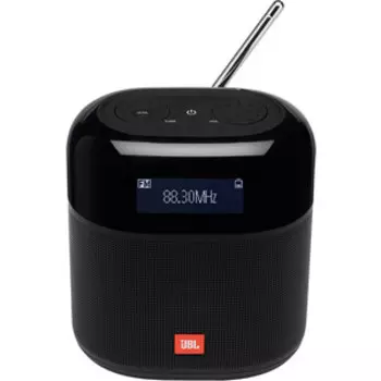 Портативная колонка JBL Tuner XL (JBLTUNERXLFMBLKRU) (моно, 10Вт, Bluetooth, FM, 15 ч) черный