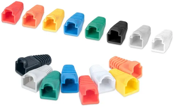 Колпачок на коннектор Cabeus CAP-OR изолирующий для разъемов RJ-45, оранжевый