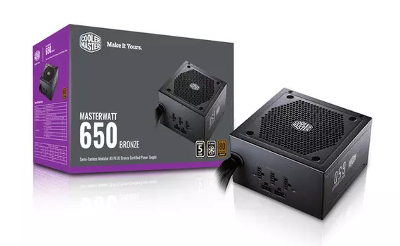 Блок питания Cooler Master MasterWatt 650