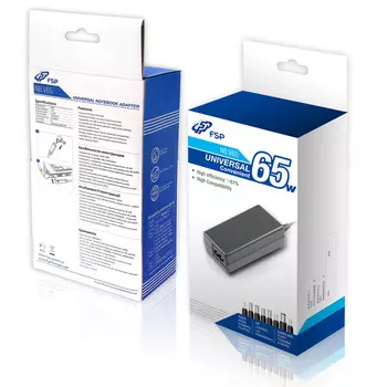 Блок питания FSP NB V65 автоматический 65W 18V-20V 7-connectors 3.42A от бытовой электросети