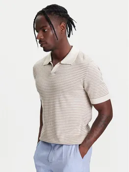 Рубашка поло стандартный крой 1094K301J United Colors Of Benetton, бежевый
