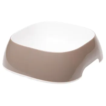 Ferplast Glam Large миска пластиковая сизо-серая, 1,2 л Италия 1 уп. х 1 шт. х 0.206 кг