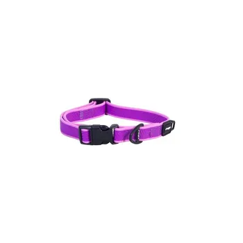 Rogz Amphibian Halsband ошейник для собак средних пород, размер М (обхват шеи 26-40 см), на вес 12-22 кг, цвет фиолетовый для всех возрастов породы среднего размера ЮАР 1 уп. х 1 шт. х 0.04 кг