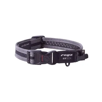 Rogz Air Tech Halsband XL Grey ошейник для собак крупных пород, размер XL, обхват шеи 43-70 см, цвет серый породы крупного размера ЮАР 1 уп. х 1 шт. х 0.046 кг