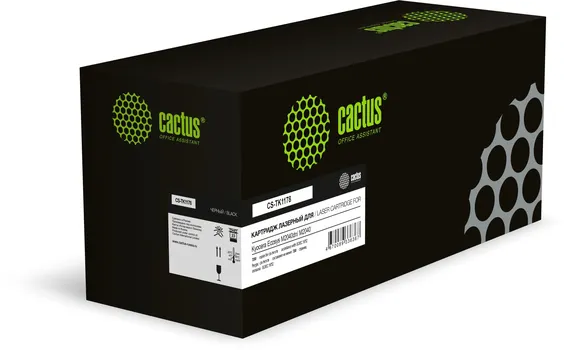 Картридж лазерный Cactus CS-TK1178 (TK-1178/1T02S50AX0), черный, 7200 страниц, совместимый для Kyocera M2040DN/M2040 регион CN (China)