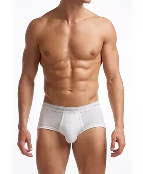Трусы мужские Supreme Cotton Blend Regular Rise, упаковка из 2 шт Stanfield's, белый