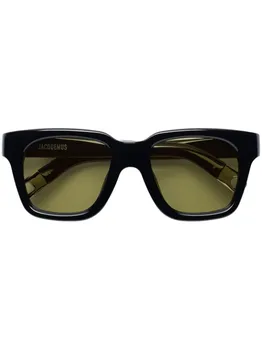 Jacquemus солнцезащитные очки Les Lunettes Carino, черный