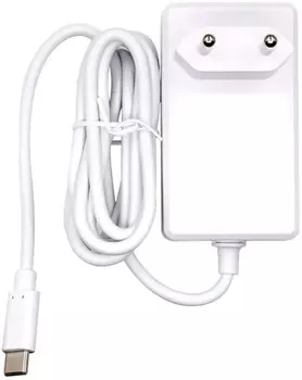 Блок питания Gembird NPA-DC3 для Raspberry Pi 4B, Pi 5, Белый, 5.1V, 5A, 25,5Вт, кабель 1.5 m, USB Type-C output jack