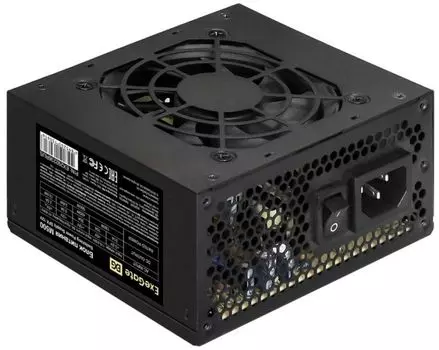 Блок питания SFX Exegate EX292236RUS 500W, APFC, 80 PLUS Silver, 80mm fan