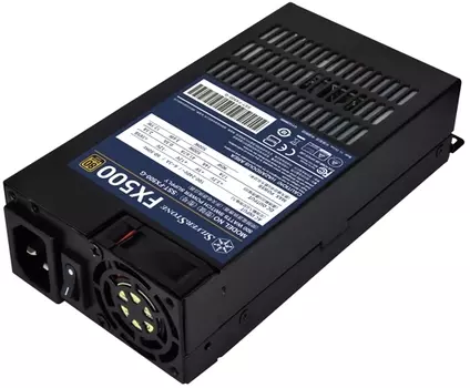 Блок питания SilverStone SST-FX500-G 500W, Flex ATX, active PFC, 80 Plus Gold, 40mm fan