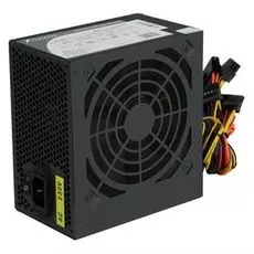 Блок питания ATX Powerman PM-600ATX-F-BL 6128219 600W, APFC, black, fan 120mm,