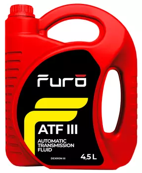 Масло для АКПП и ГУР FURO ATF III FR008 минеральное 4.5 л