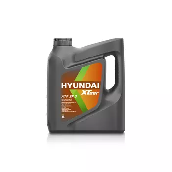 Масло для АКПП и ГУР HYUNDAI XTEER ATF SP3 1041415 синтетическое 4 л