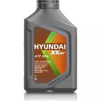 Масло для АКПП и ГУР HYUNDAI XTEER ATF SP4 1011006 синтетическое 1 л