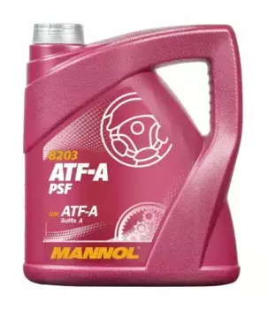 Масло для АКПП и ГУР MANNOL ATF-A/PSF MN82034 минеральное 4 л