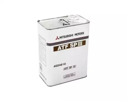 Масло для АКПП и ГУР MITSUBISHI 4024610 полусинтетическое 4 л