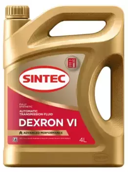 Масло для АКПП и ГУР SINTEC 324711 синтетическое 4 л