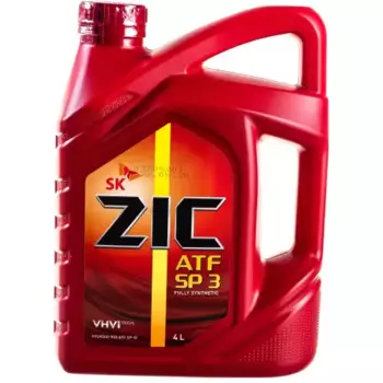 Масло для АКПП и ГУР ZIC ATF SP 3 162627 синтетическое 4 л