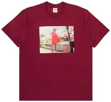Футболка Supreme x Jane's Addiction Stealing Tee 'Cardinal', красный