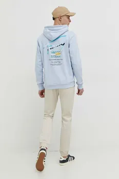 Хлопковая толстовка Tommy Jeans, синий