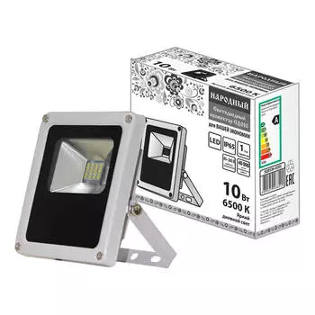 Прожектор светодиодный TDM Electric СДО10-2-Н 10W 6500К SQ0336-0205
