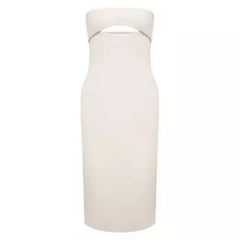 Платье из вискозы Saint Laurent