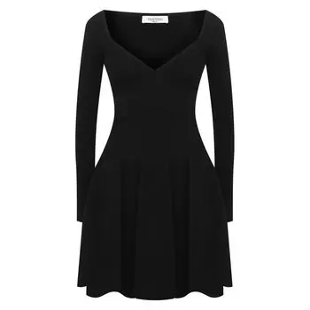 Платье из вискозы Valentino