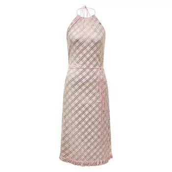 Платье из вискозы Miu Miu