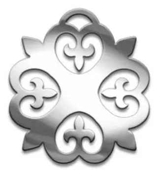 Амулет Орнамент изобилия, (медсталь)
