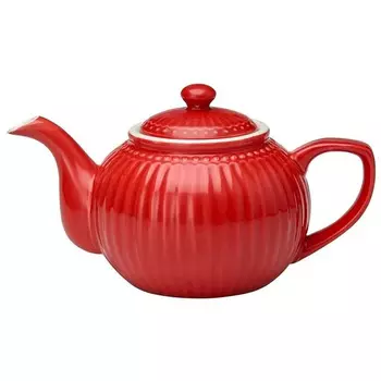 GreenGate Заварочный чайник 1 л, красный Alice GreenGate