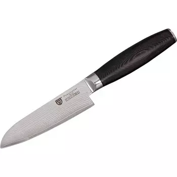 GRWE Нож из 65 слоев дамасской стали 25 см Santoku 065.54 GRWE