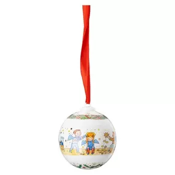 Hutschenreuther Елочное украшение шар 6,2 см Christmas Collectors Edition 2024 Hutschenreuther