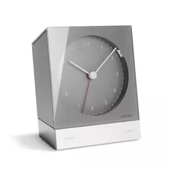 Jacob Jensen Будильник кварцевый 12,6 х 4,5 х 10,3 см, серый Jacob Jensen