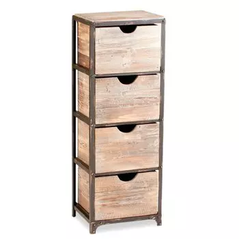 Тумба в винтажном стиле Industrial Metal Rust Tall Storage Shelf