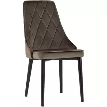 Стул Versailles Chair Коричневый Велюр