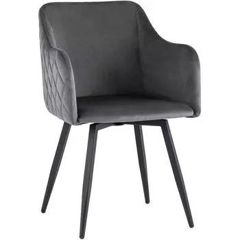 Стул Вращающийся Nika Chair Серый Цвет