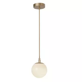 Светильник Modo mono Brass color & white glass