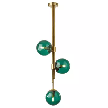 Светильник TRILOGY Ceiling Light Turquoise glass 100