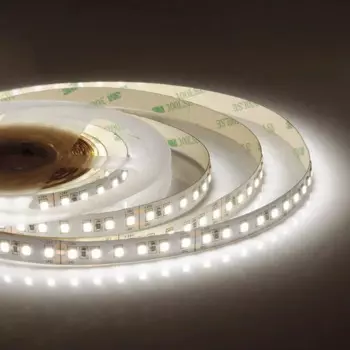Светодиодная лента 10W/m 120LED/m 3528SMD дневной белый 5M