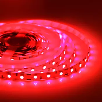 Светодиодная лента 14,4W/m 60LED/m 5050SMD красный