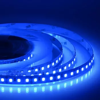 Светодиодная лента 20W/m 120LED/m 2835SMD синий 5M