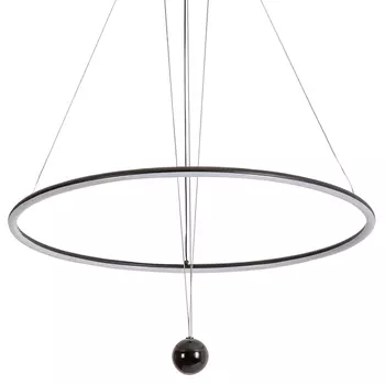 Светодиодная люстра Black LED Circle and Ball Lamp