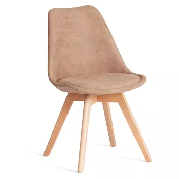 Стул с мягким бархатным сиденьем Chair Tulip