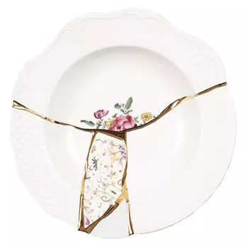Тарелка глубокая Seletti Kintsugi 2