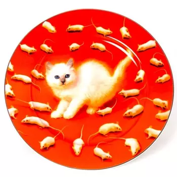 Тарелка Seletti Kitten