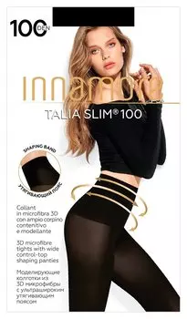 Колготки Innamore Talia Slim 100 Den утяжка, размер 2, Nero (Черный)