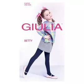 Колготки детские Betty 80 ден, цвет тёмно-синий, рост 128-134 см